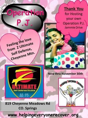 We are doing a pajama drive here at Zultimate. Please bring new pajamas for those kids without. We want to keep our little ninjas warm!