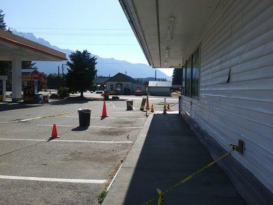 No longer JVs Deli Mart is Mountain Loop Store