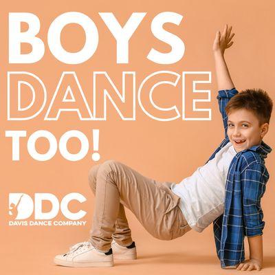 Boys dance too!