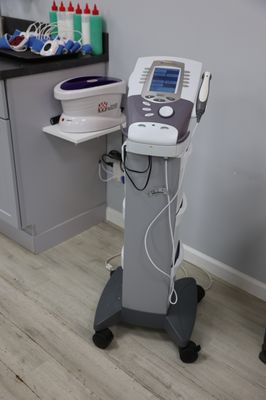 Ultrasound Therapy is a modality that is used to improve circulation, relieve pain, and promote musculoskeletal healing.