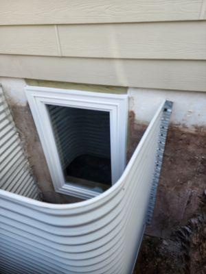 Egress window cuts.