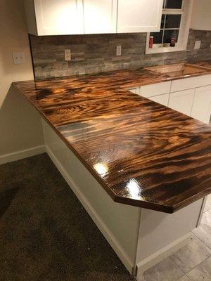 beautiful custom counter top