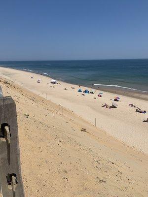 Beach from above