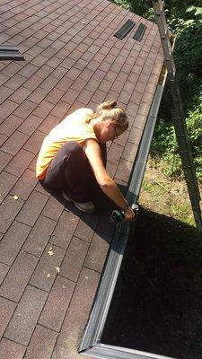 Gutter Guard Installation