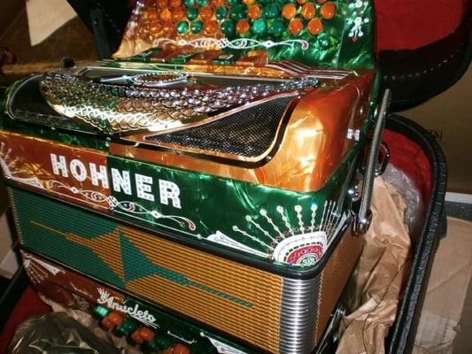 Full line of Hohner Accordions. We sell parts and repair other brands