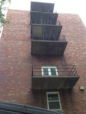 Unique balconies