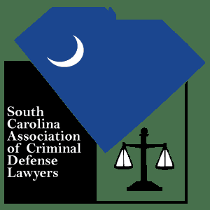 Logo indicating membership in South Carolina Association of Criminal Defense Lawyers.