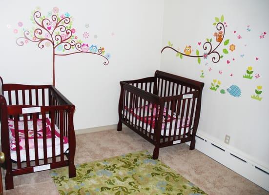 Cozy Daycare Infant Bedroom