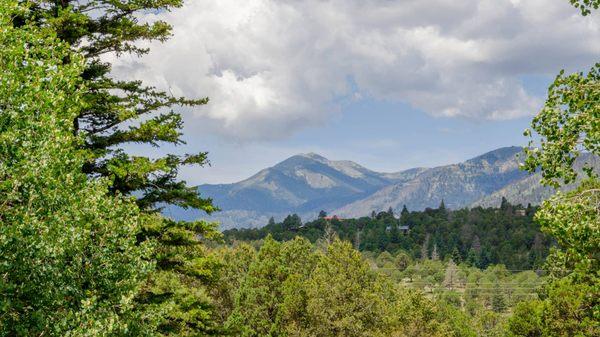 Unbelievable views of Sierra Blanca and The Capitan mountains