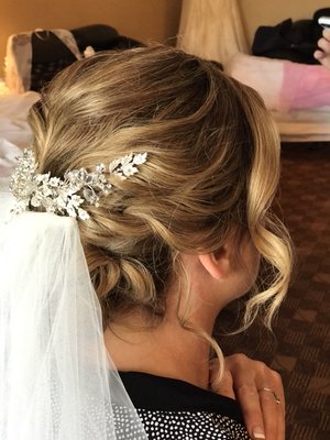 Bridal hair