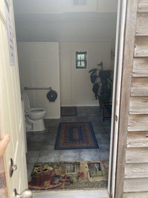 Bathroom and shower house.