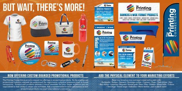 The Printing Connection - Products and Services - Promotional & Signage / Wide Format