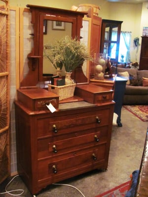 Beautiful antique marble top dresser