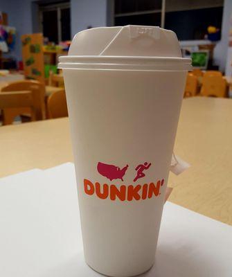 I'm running on Dunkin! I love the new cups!