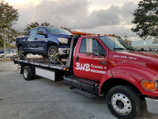 BHB Towing and Recovery | Kissimmee, FL | Towing | Flatbed Towing | Roadside Assistance