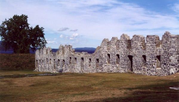 Officer barracks of the British fort; 1762