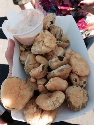 Fried pickles