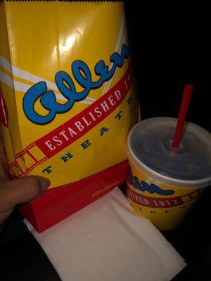 Popcorn & soda