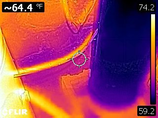 Infrared image in Basement.