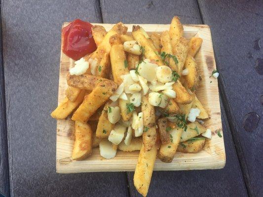 Poutine. I added a dollop of ketchup.