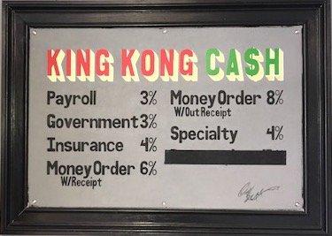 Check Cashing Rates