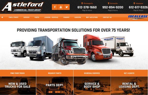 Astleford International Trucks