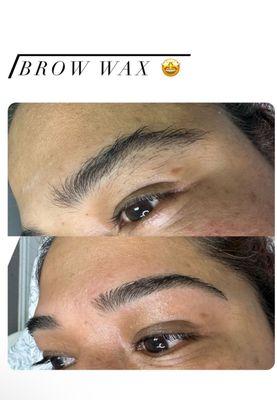 Brow wax