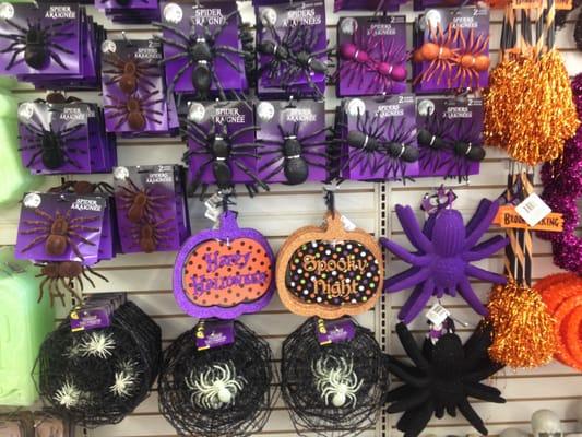 Holloween decorations galore