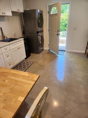 Beautiful floors - yes polished concrete!!!