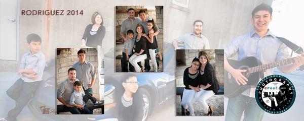 Family Pictues / Family Portraits.  We offer composit work as well.  Call 972-837-5681 for availability.

www.epoof.com