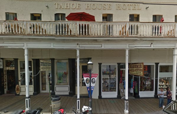 Front of Store street view, we are under Tahoe House hotel