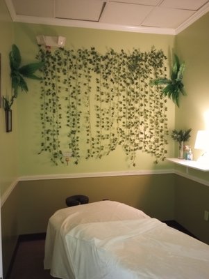 massage treatment room