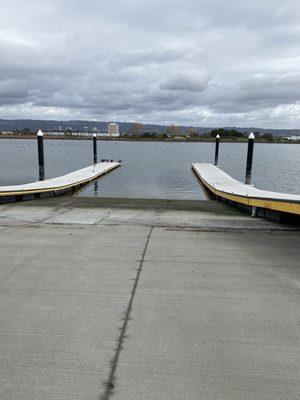 Boat launch area..