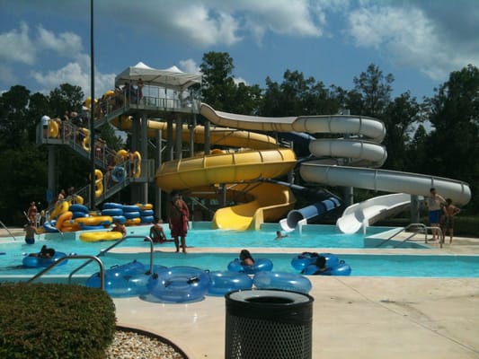 Lazy river & tube slides