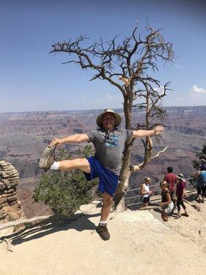 Yoga at the Grand Canyon