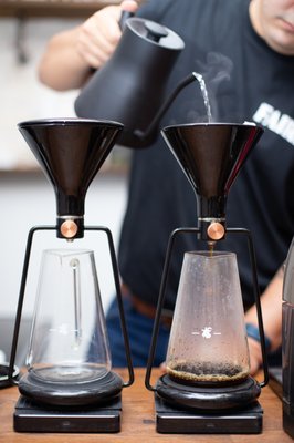 Pour over coffee bar