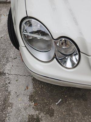 headlight after