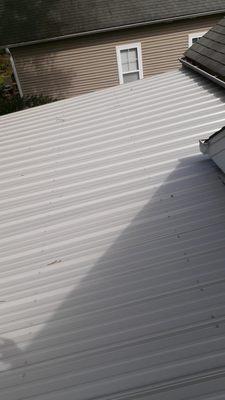 Metal roof