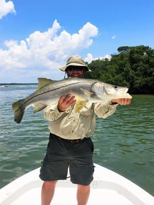 "Snookin" in Estero Bay