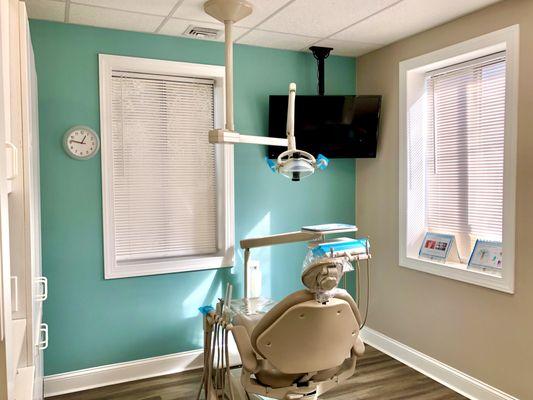 Bright, New & Clean Operatories