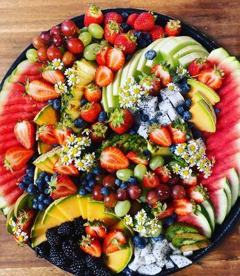 fresh fruit tray