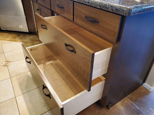 Drawer conversion for your pots and pans.