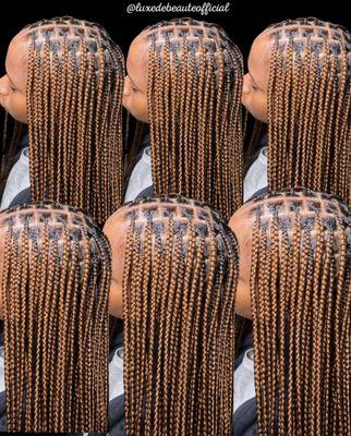 SMALL MEDIUM KNOTLESS BRAIDS