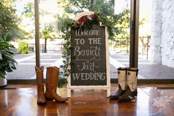 Boots turned out perfect. Great addition to our wedding