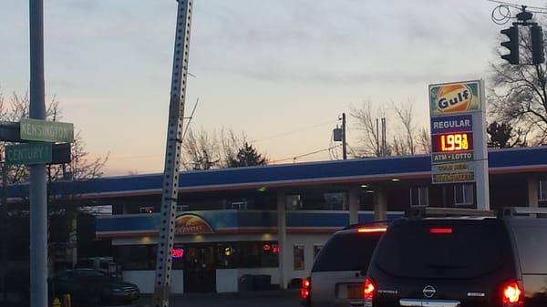 There's a gulf in class between some competing gas stations