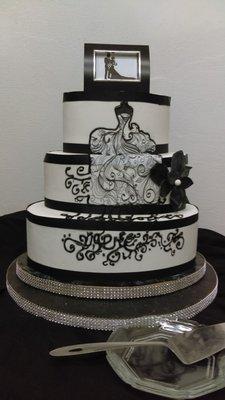 Wedding Gown Cake