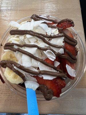 Nutella bowl