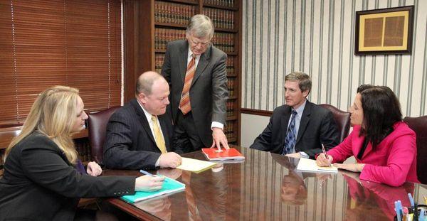 Our attorneys collaborate to provide the most comprehensive service to our clients.