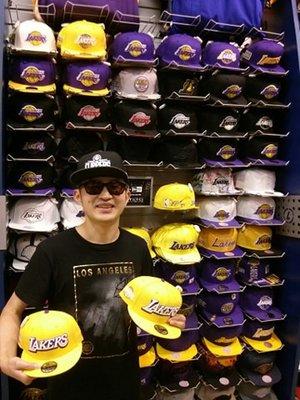 Showing off my Los Angeles Lakers-Clippers spirit and Lakers city edition hats 12-12-19!!!