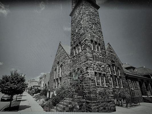 Brownstone church built in 1892